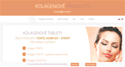 Desktop Screenshot of kolagen-forte.cz